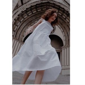 Embroidered Dress Size S NWT